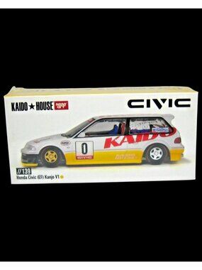 Mini GT Kaido House Honda Civic EF Kanjo V1 1 To 64 Scale Die Cast